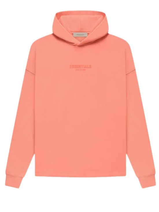 Fear of God Other - Essentials Fear of God Coral Crewneck Hoodie with Subtle Logo